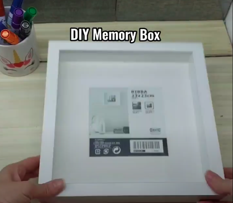 Simple Not Simple DIY Memory Box